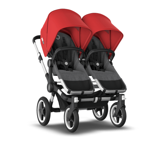 Carro gemelar silla on sale y capazo