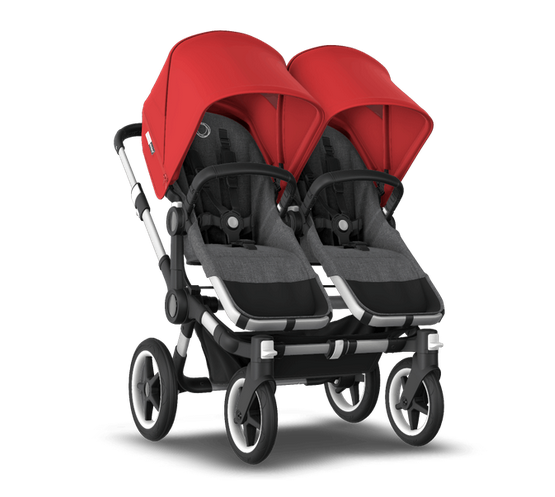 Bugaboo Carrito Donkey 3 Gemelar con silla y capazo