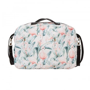 Bimbi casual bolsa maternal flamingo 