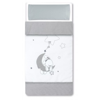 Pirulos saco nordico+funda almohada luna 