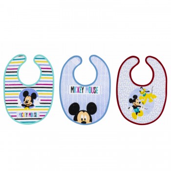 Interbaby babero rizo velcro colección disney 