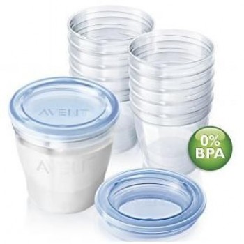 AVENT SET BOTES VIA PARA LECHE MATERNAL