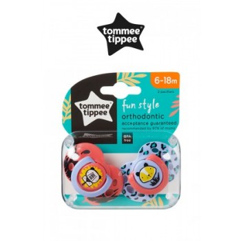 Tommee tippee 2 Chupetes Fun Style 6-18 meses