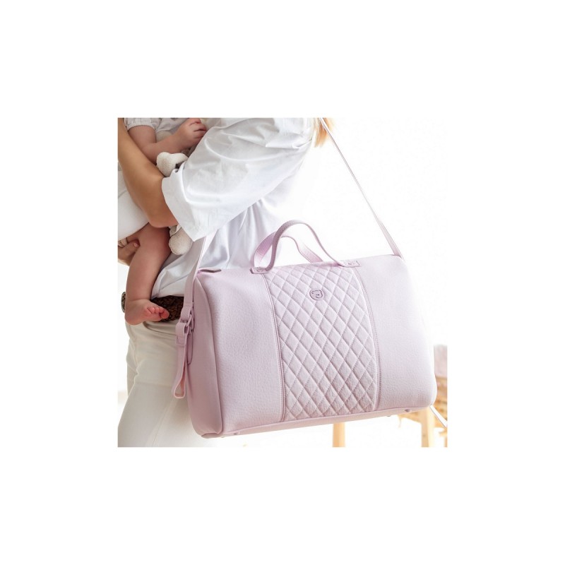 Pasito a pasito bolsa maternal Maria rosa