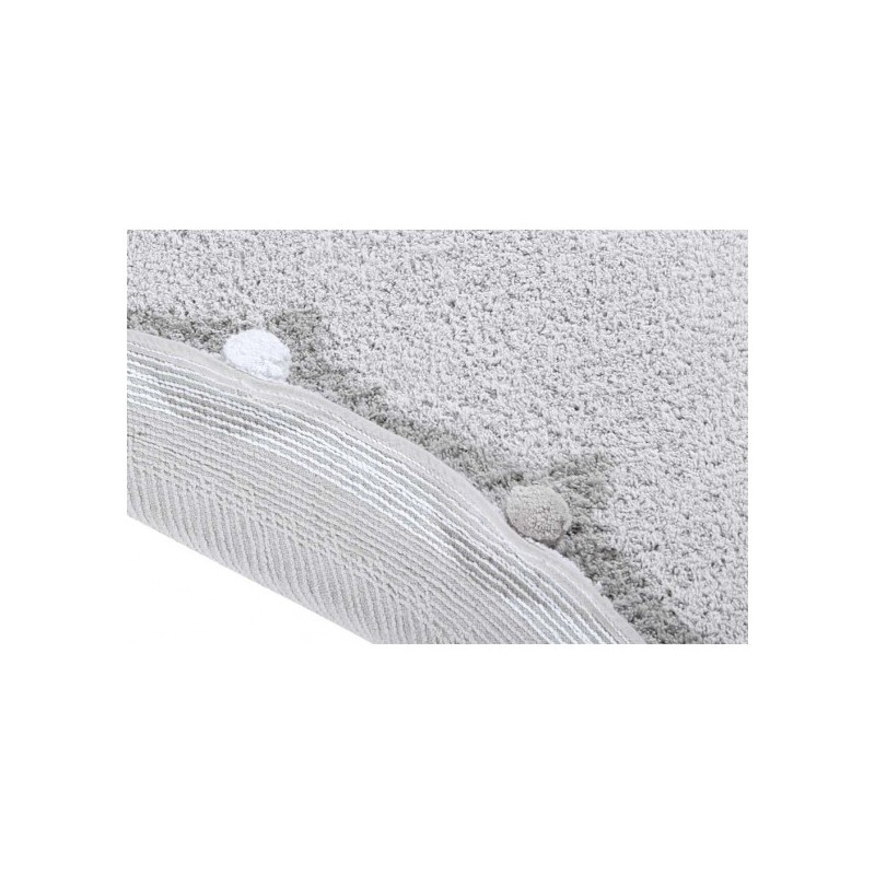 ▷ Alfombra lavable Bubbly Gris claro Lorena Canals