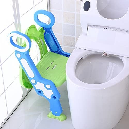 Adaptador WC para Niños con Escalera Asiento de inodoro de