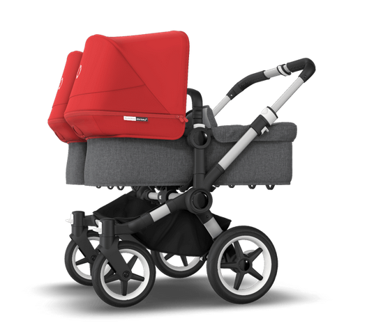 Carrito Bugaboo Donkey 5 Gemelar con capazo y silla