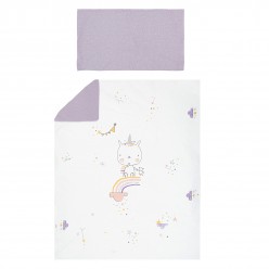 Bimbi Pirulos funda nórdica + fund. almohada colección unicornio 