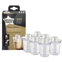 Tommee tippee 6 Dosificadores de leche en polvo