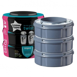 Tommee tippee Pack de 3 Recambios Twist & Click