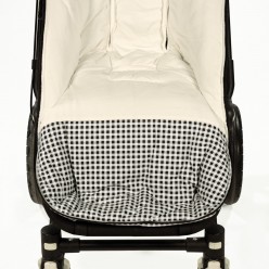 Walking mum saco de invierno colección i love vichy negro