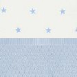 Uzturre funda corta para silla colección Theo - azul 